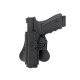 Кобура левосторонняя G19 Airsoft Left-Handed Holster Series - Black [Amomax]